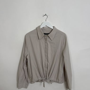 Blouse femme beige
