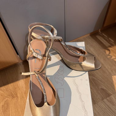 Tacchi beige da sera