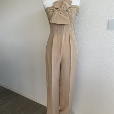 Beige Guess Bustier Overall