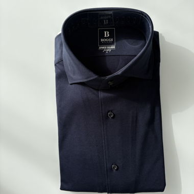 Camicia in jersey Boggi Milano JAPANESE EXCLUSIVE navy M