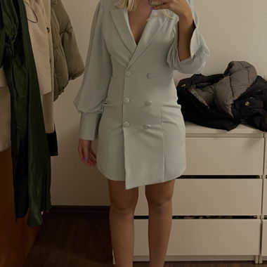 Abito Blazer Azzurro Chiaro