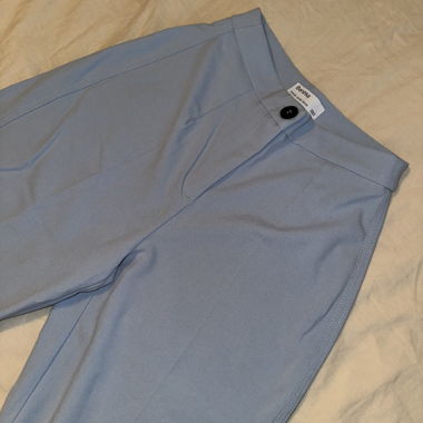 Stoffhose - Pastell Blau