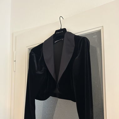 Vintage plush blazer