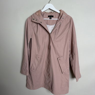 Pink Hooded Rain Jacket