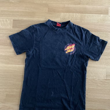 T-shirt Santa Cruz nero