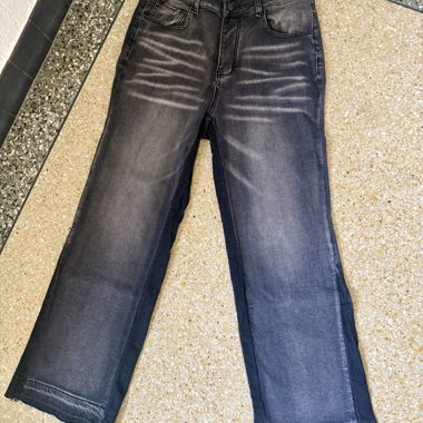 Jeans ampi neri