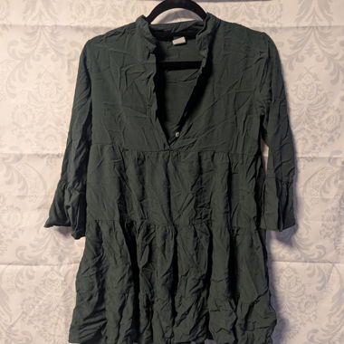 Dark Green Women’s Dress by Zebra