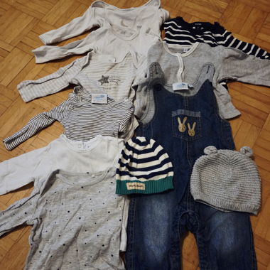 Lot of 11 items of clothing 62 cm