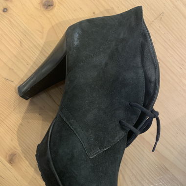 Leather High Heels