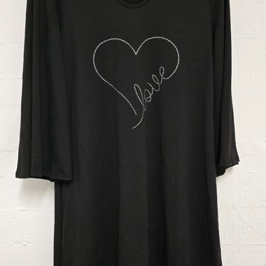 Longshirt (016) « Love » - L - Tunique