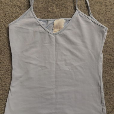 Light Blue Spaghetti Strap Top