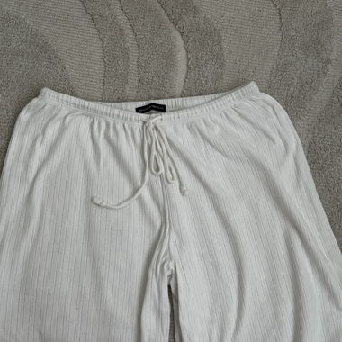 White (pyjama) pants brandy