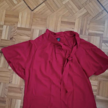 Shein Top bordeaux /Shein Top burgundy red