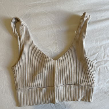 Brassière beige 