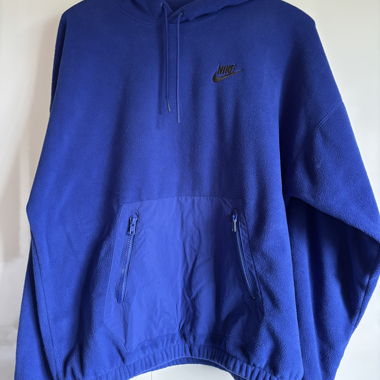 Nike Blue Fleece Hoodie