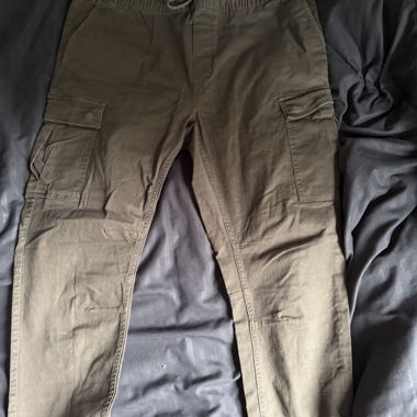 Pantaloni cargo H&M kaki