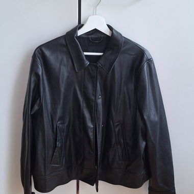 Giacca di pelle nera C&A