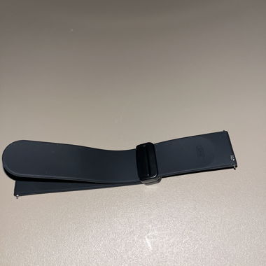 Cinturino per Orologio in Silicone Nero 20mm
