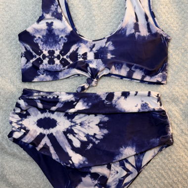 Tie Dye Bikini Set – Blue Ocean