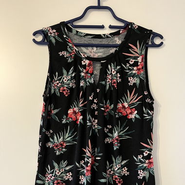 T-Shirt mit Blumenprint