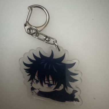 Porte-clés en acrylique avec motif anime
