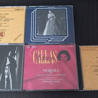 MARIA CALLAS - 10CD RARE OPERA LIVE RECORDINGS