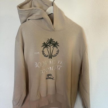 Beiger Hoodie Hotel Mahfouf