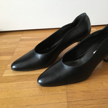 Leder Pumps von "Mutil", Gr. 38 - Made in Italy