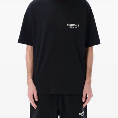 Essentials black T-shirt