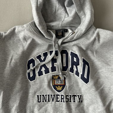 Felpa con cappuccio Oxford University