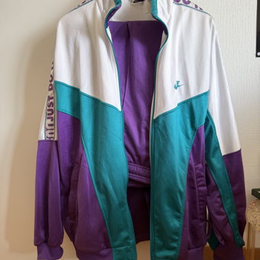 Tuta Nike viola/blu