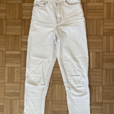 Jeans Mom bianchi taglia 36