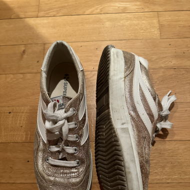 superga schuhe roségold