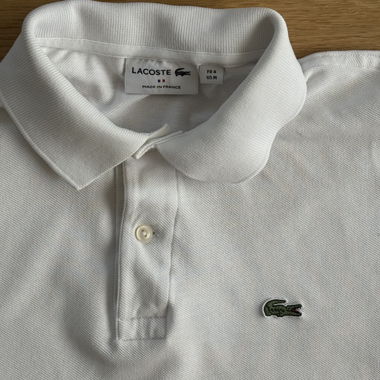Polo Lacoste Bianco
