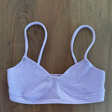 Bershka- Top Lilla