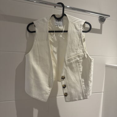 Gilet Zara bianco