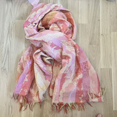 colorful big scarf