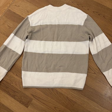 Pull en maille à rayures XS