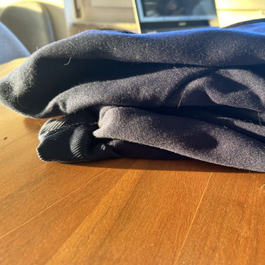 Blauer Hoodie Navy Blue