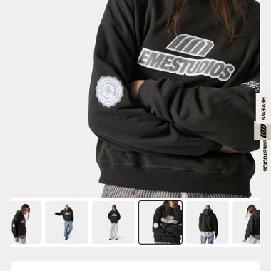 EME Studios Black Hoodie