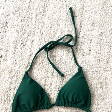 Grünes Bikini (Oberteil) 