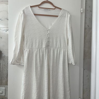 Kleid (Vila) Weiss