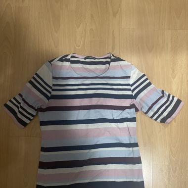 Kurzarm T-Shirt gestreift