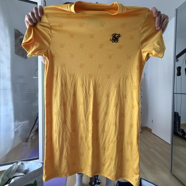 Gelbes Skilslik T-Shirt