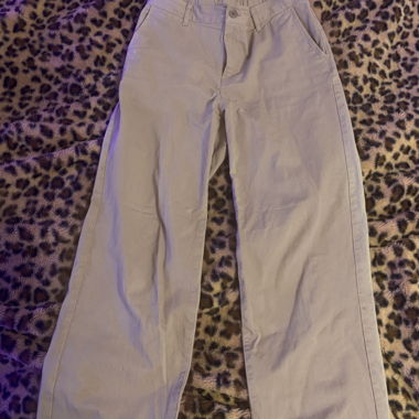 Beige jeans wide/mom jeans