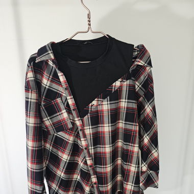 Maje Hemd mit integrierten Top