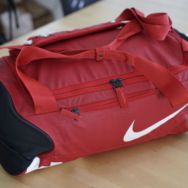 Nike Shield Max Sports Bag – Red/Black