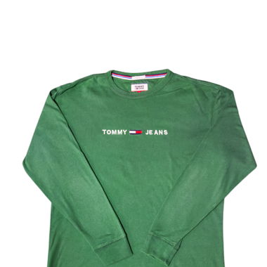 Tommy Hilfiger Long Shirt, Grösse S, Grün