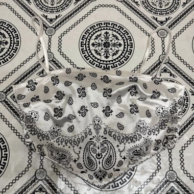 Crop top tissu 