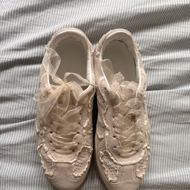 Sneaker ALOHAS beige, taglia 38 (NUOVE)